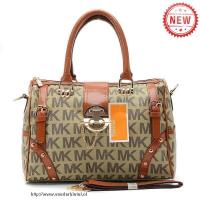 michael kors pyramid stud logo groot beige boekentassen Online Nederland 267cs612